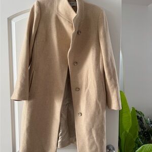 Reiss Beige Trench Coat - cocoon coat- like new- gorgeous